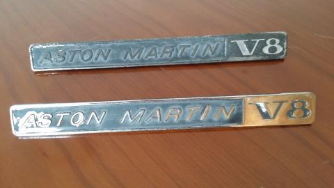 Sárvédő embléma "Aston Martin"