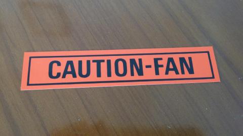 Caution-Fan matrica 67/79 Ford,Mercury
