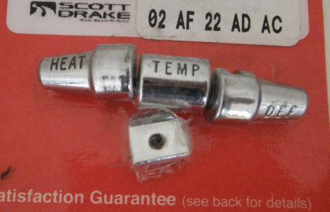 Fűtésszabályzó gomb szett